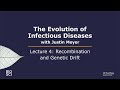 The evolution of infectious diseases with justin meyer