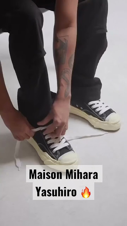 Maison Mihara Yasuhiro is one of our favorite brands 🔥 #mmy #fashion #designershoes #sneakers #fyp