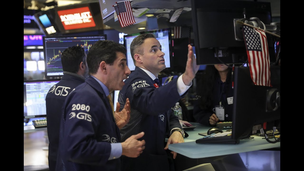 Wall Street gains, boosted by financials