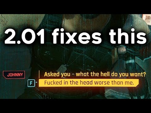 Cyberpunk Patch 2.01