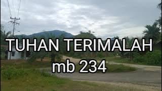 MB 234/Tuhan terimalah/ instrumen lagu rohani dengan lirik tanpa vokal