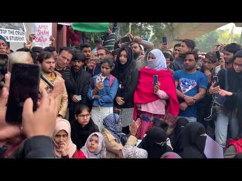 Medha Patkar at Jamia Millia Islamia