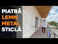 Piatr lemn metal sticl casa de vis pentru romantici