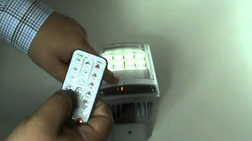 VARIO How To: 3. How to use remote control to change lighting levels