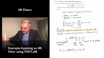 T10V3-Example of MATLAB application of IIR filter