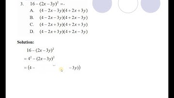 2016 HKDSE Maths Core Paper 2 Solution q3, Simplification(化簡) x Factorization(因式分解)