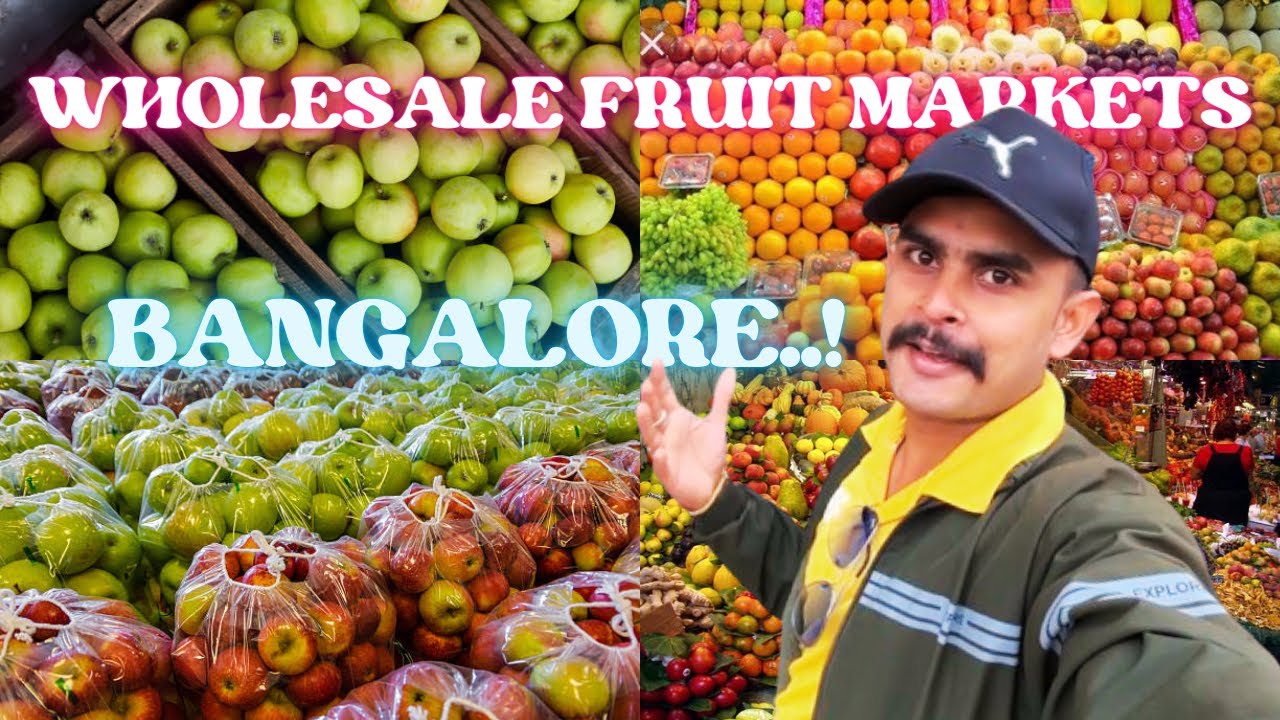 Wholesale Fruit Market In Bangalore BIGGEST FRUIT MANDI 🍎 फ्रूट