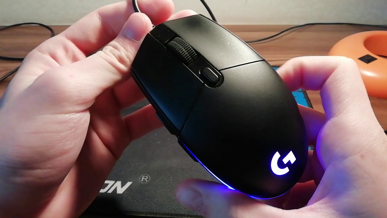 Настройка мыши logitech g102