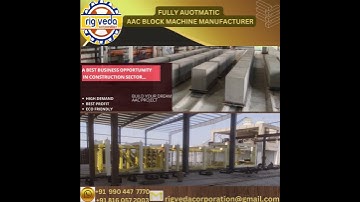 Fully Automatic AAC Block machine Manufacturer,