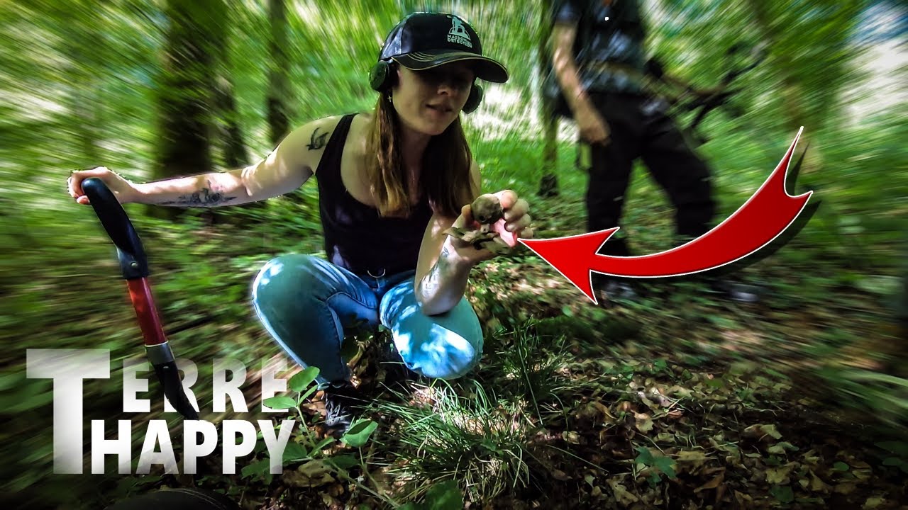 TOUT ça au même ENDROIT ?! - Détection de métaux - Terre Happy