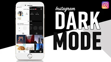 How do I get dark mode on Instagram?