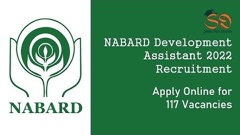 NABARD Development Assistant Recruitment 2022 | 176 All India Posts | Syllabus | Book | Exam Pattern