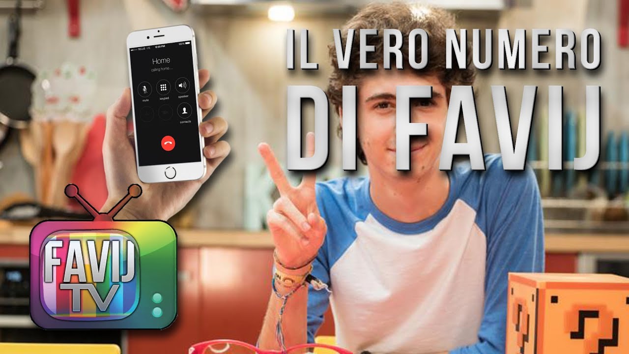 IL VERO NUMERO DI TELEFONO DI FAVIJ YouTube IL VERO NUMERO DI TELEFONO DI FAVIJ YouTube