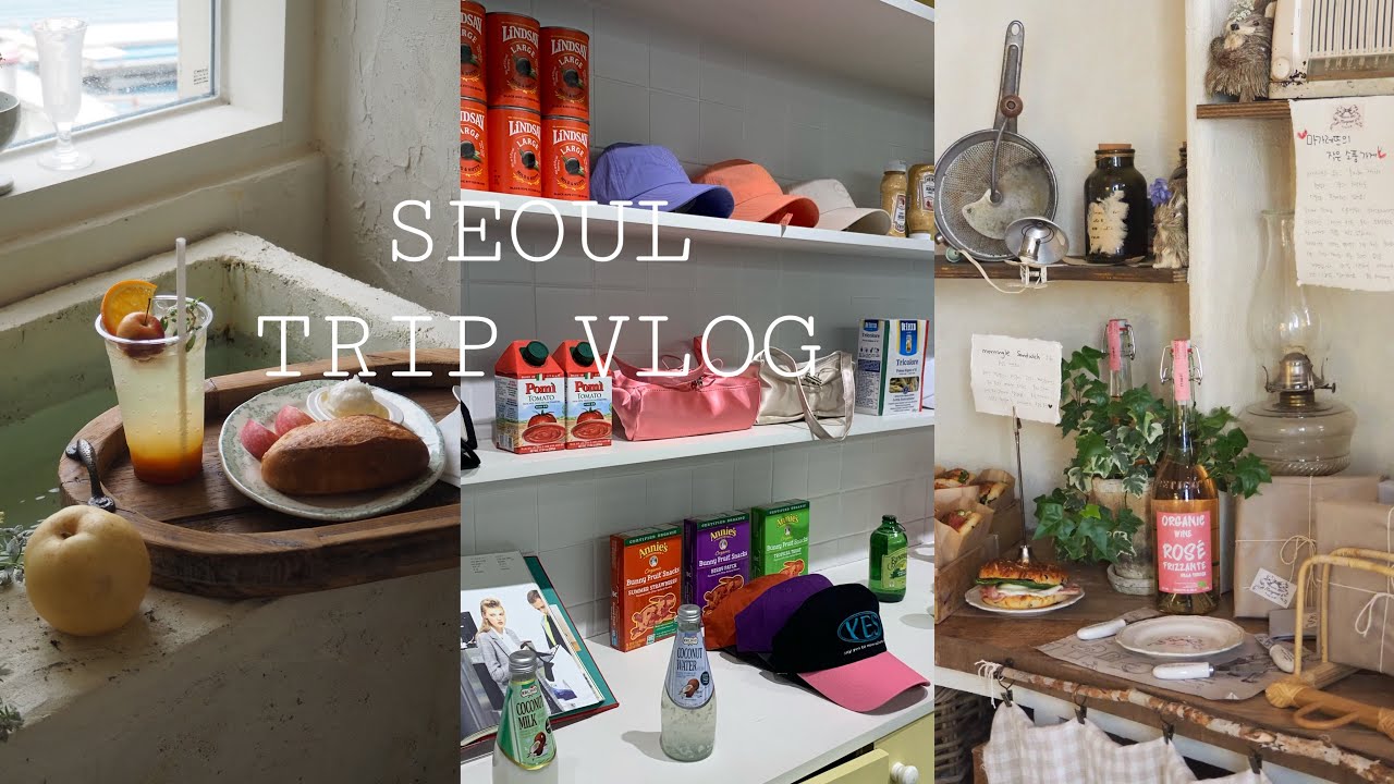 ［VLOG］3年ぶりの韓国ソウル旅行/初1人旅/カフェ巡り