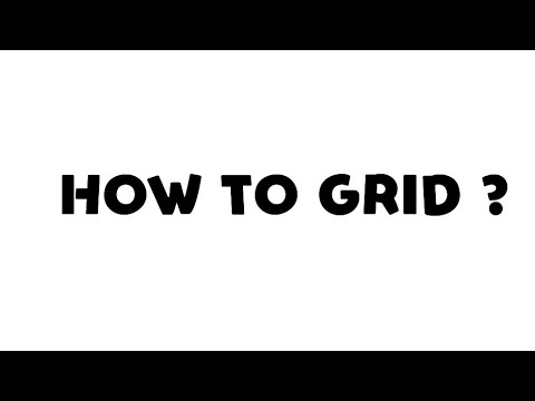 How to make Grid using Drawing Grid Maker - YouTube