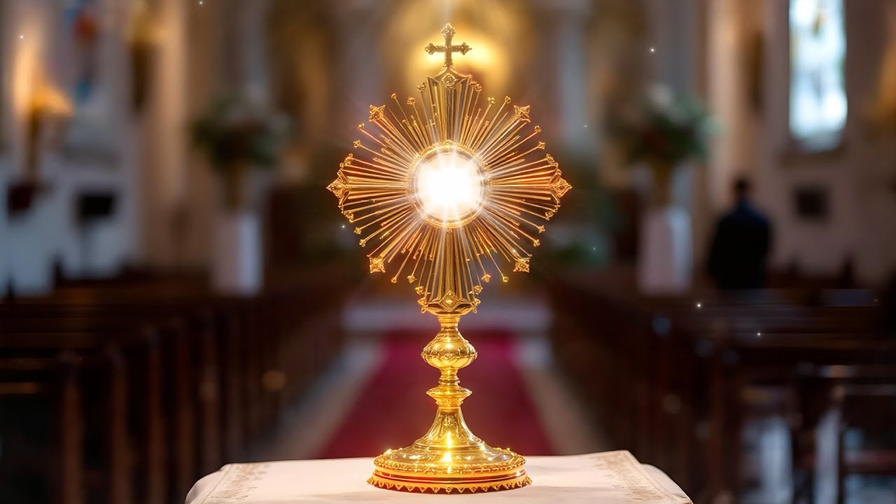 Евхаристическое поклонение с атмосферой григорианских песнопений | Исцеление и защита. Песни 15-11.