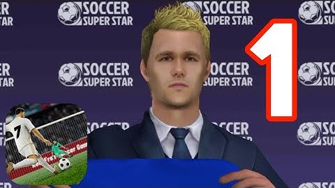 Soccer Super Star - Gameplay Walkthrough Part 1 - Tutorial (Android, iOS)