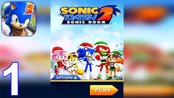 Sonic Dash 2 Sonic Boom - Gameplay Walkthrough - (iOS, Android) Part 1