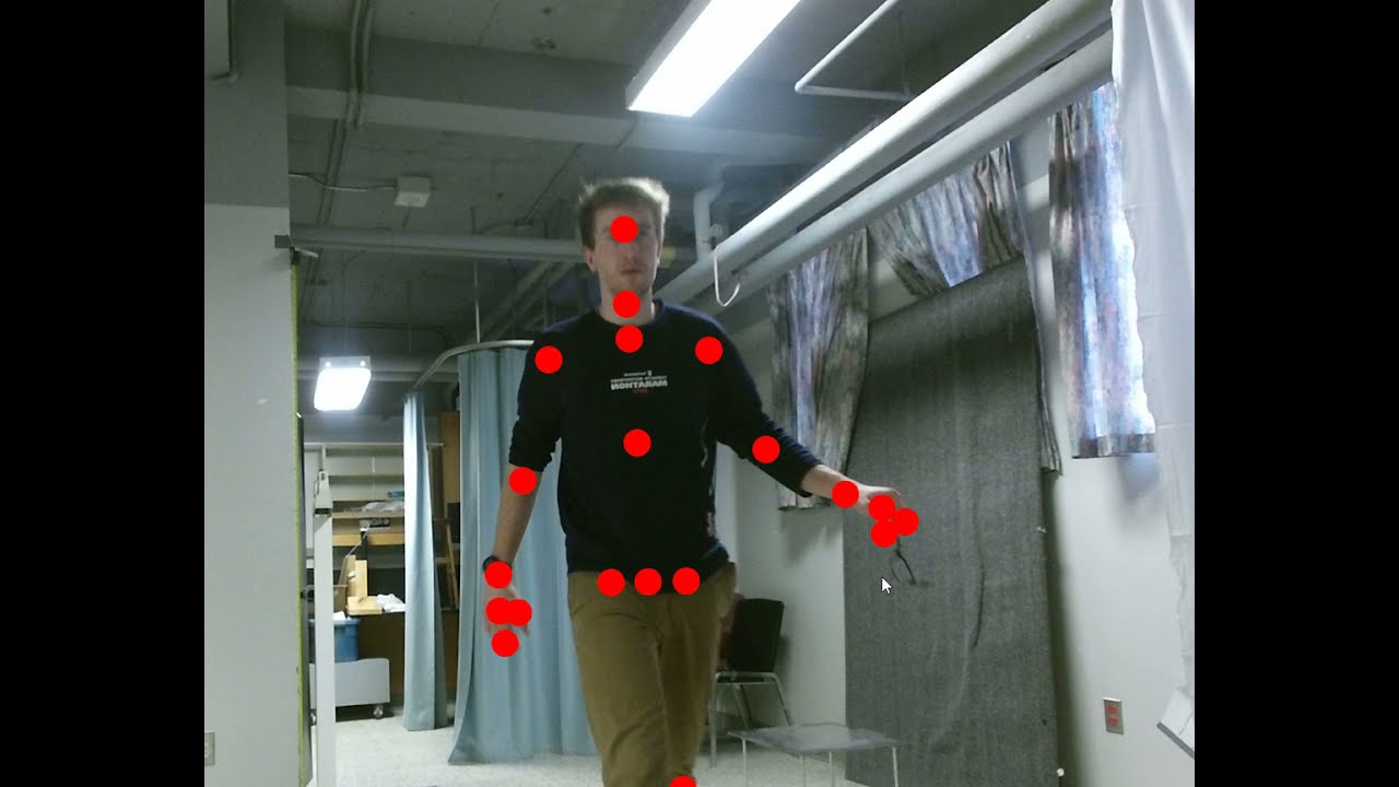 Pose estimation using the Microsoft Kinect V2 | Depth Camera | Markerless Pose Estimation