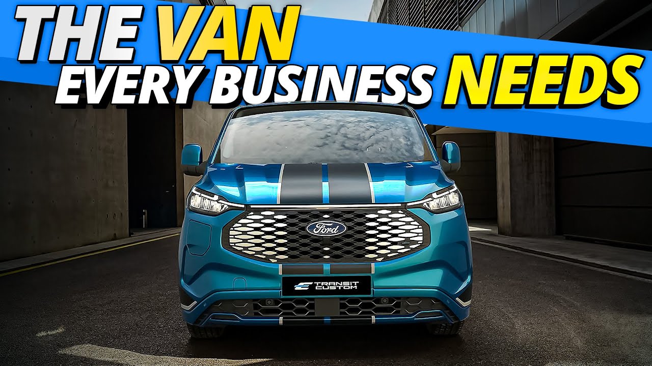 The Ford Transit Custom PHEV Review Changes Everything for Delivery ...