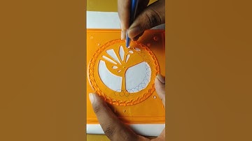 Amazing spirograph design #spirograph #art #shorts