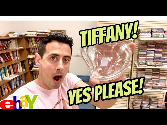 Thrift with ME ~ TIFFANY AGAIN! At the thrift store  ~ Sourcing RESELL ON eBay PROFIT