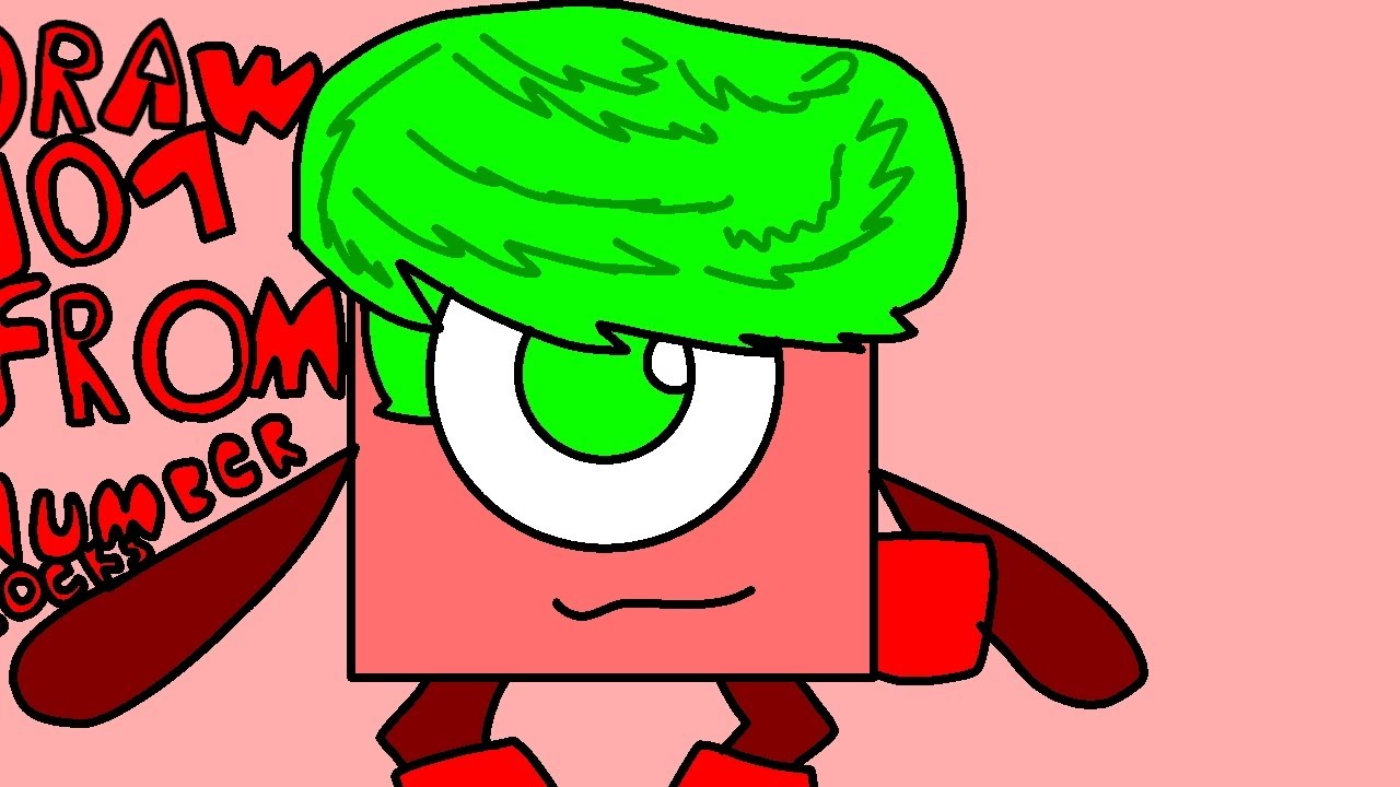 Drawing numberblock 101 for Numberblocks YouTube