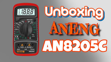 ANENG AN8205C  ||  Digital Multimeter  || Unboxing  ||