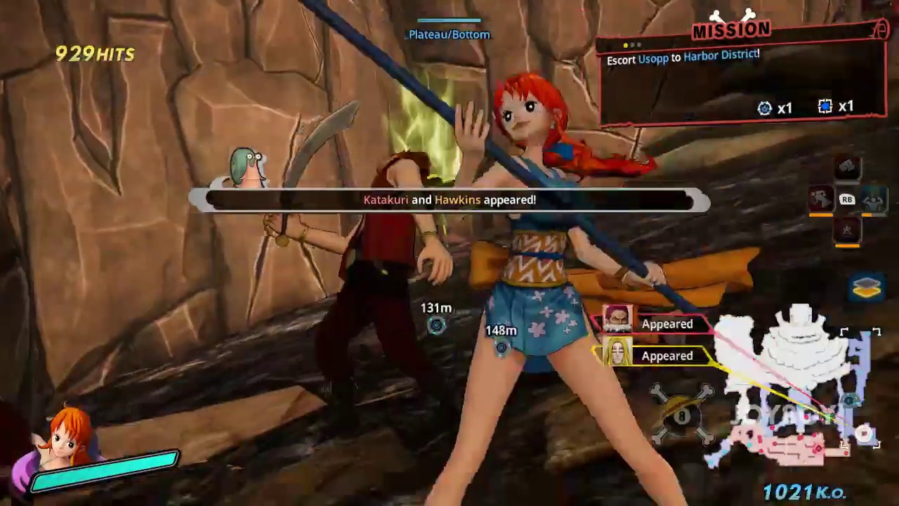 One Piece Pirate Warriors 4 - Nami Gameplay - YouTube