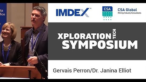 Real-time visualisation for minerals drilling - Gervais Perron Dr. Janina Elliot - #xplorationtech