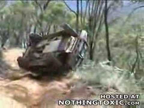 4wd roll over - YouTube 4wd roll over - YouTube