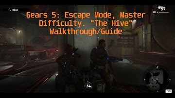 Gears 5: Escape Mode, Master difficulty. "The Hive" (Past Hive) walkthrough/guide