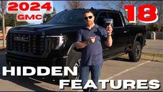 18 Hidden Features On The 2024 GMC HD Sierra