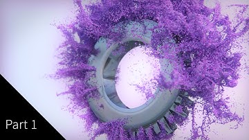 X-Particles & Cinema 4D Tutorial - Triggered Advection - Part 1