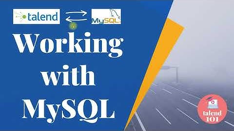 Talend Mysql Extract And Load Examples 👉 Mysql Connectivity |  talend tutorial for beginners  etl