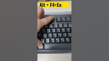 How To Shutdown Computer Using Keyboard Shortcut  || Tech Bite Pro #shorts