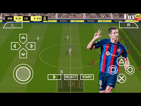 eFootball PES 2023 PPSSPP Update Kits World Cup 2022 & UCL Real Faces Full  Transfers 2023 Camera PS5 