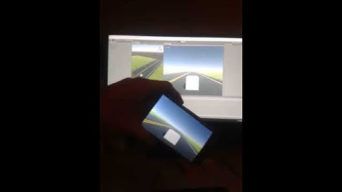 Unity Accelerometer Test