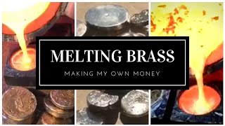 2.5+ KILO BRASS MELT - หล่อลื่นเหรียญส่วนบุคคล - สร้อยข้อมือ 25th November 2017