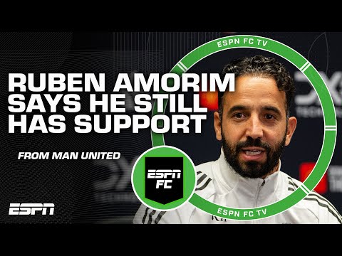 Ruben Amorim is 'HOPEFUL' in Manchester United's progress - Rob Dawson | ESPN FC