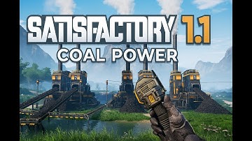 How I Built My First Coal Generator in Satisfactory!