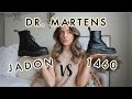 DR. MARTENS 1460 BOOTS & JADON BOOTS COMPARISON REVIEW + BREAKING IN TIPS // Charlotte Olivia