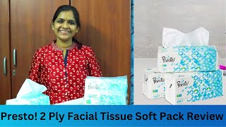 Presto! 2 Ply Facial Tissue Soft Pack Review screenshot 2