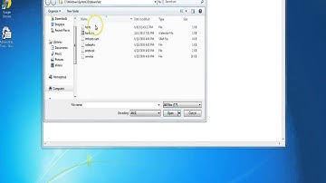 www.PcHow.com - How to Modify the Hosts File in Windows 7