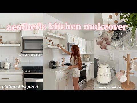 AESTHETIC KITCHEN MAKEOVER