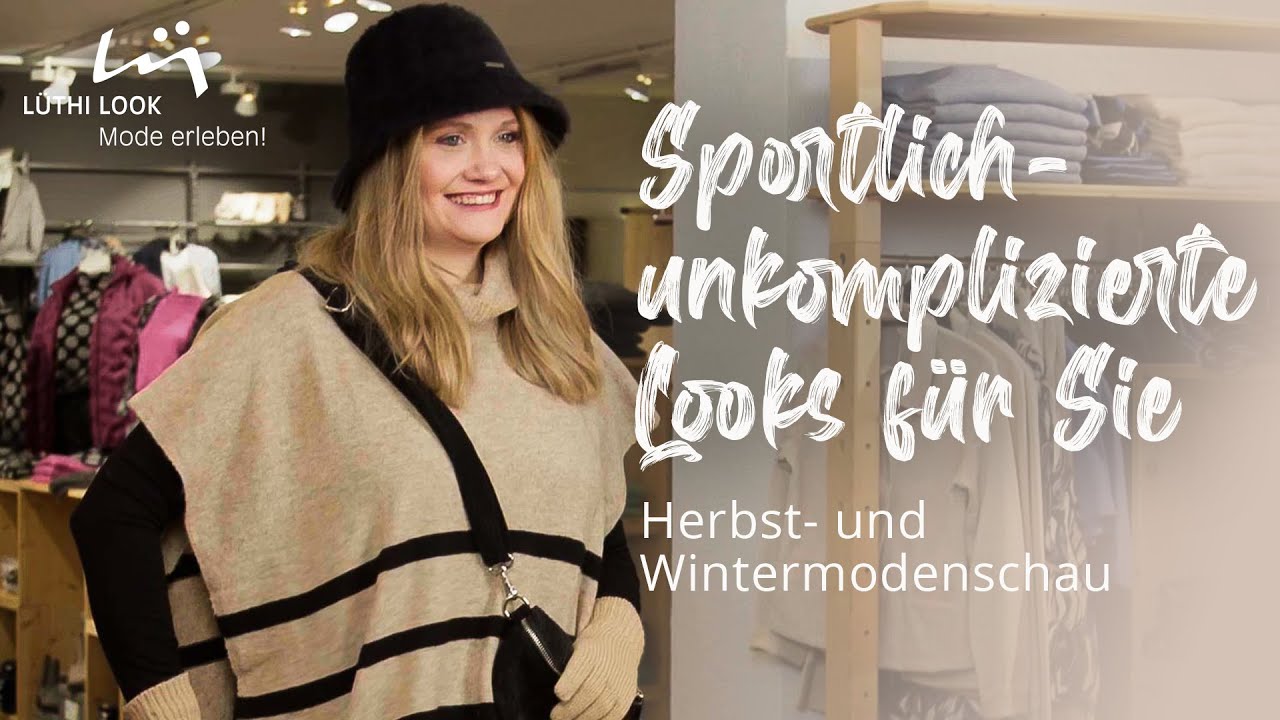 Herbstmodenschau 2024 – Sportlich-unkomplizierte Looks für Damen – Lüthi Look