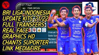 PES 2022 PPSSPP BRI Liga 1 Indonesia | Full Transfers Best Graphics Size 700 Mb