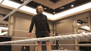 Daniel Bryan tries his first backflip in three years: WrestleMania Diary