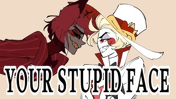 RADIOAPPLE | Your Stupid Face | Animatic #hazbinhotel