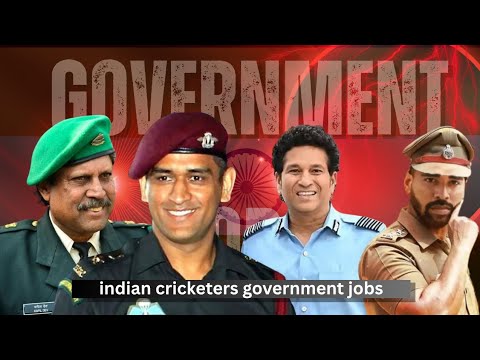 Indian cricketers government